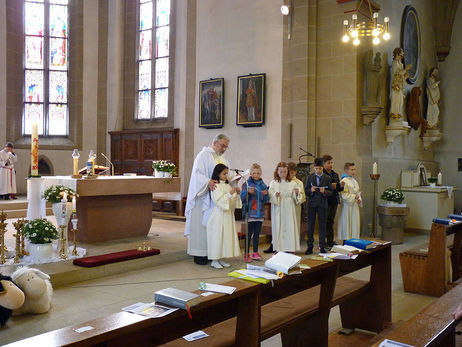 Dankgottesdienst der Kommunionkinder